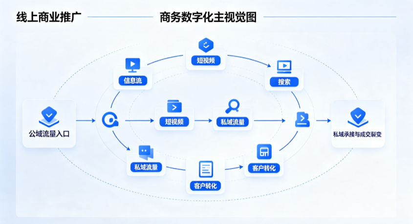 永修县线上商业推广怎么做？全域流量闭环搭建与低成本转化实战指南